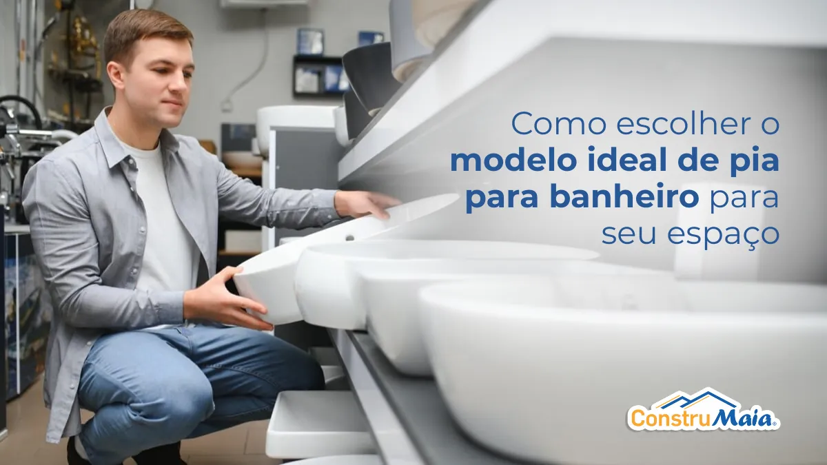 Como escolher o modelo ideal de pia para banheiro para seu espaço